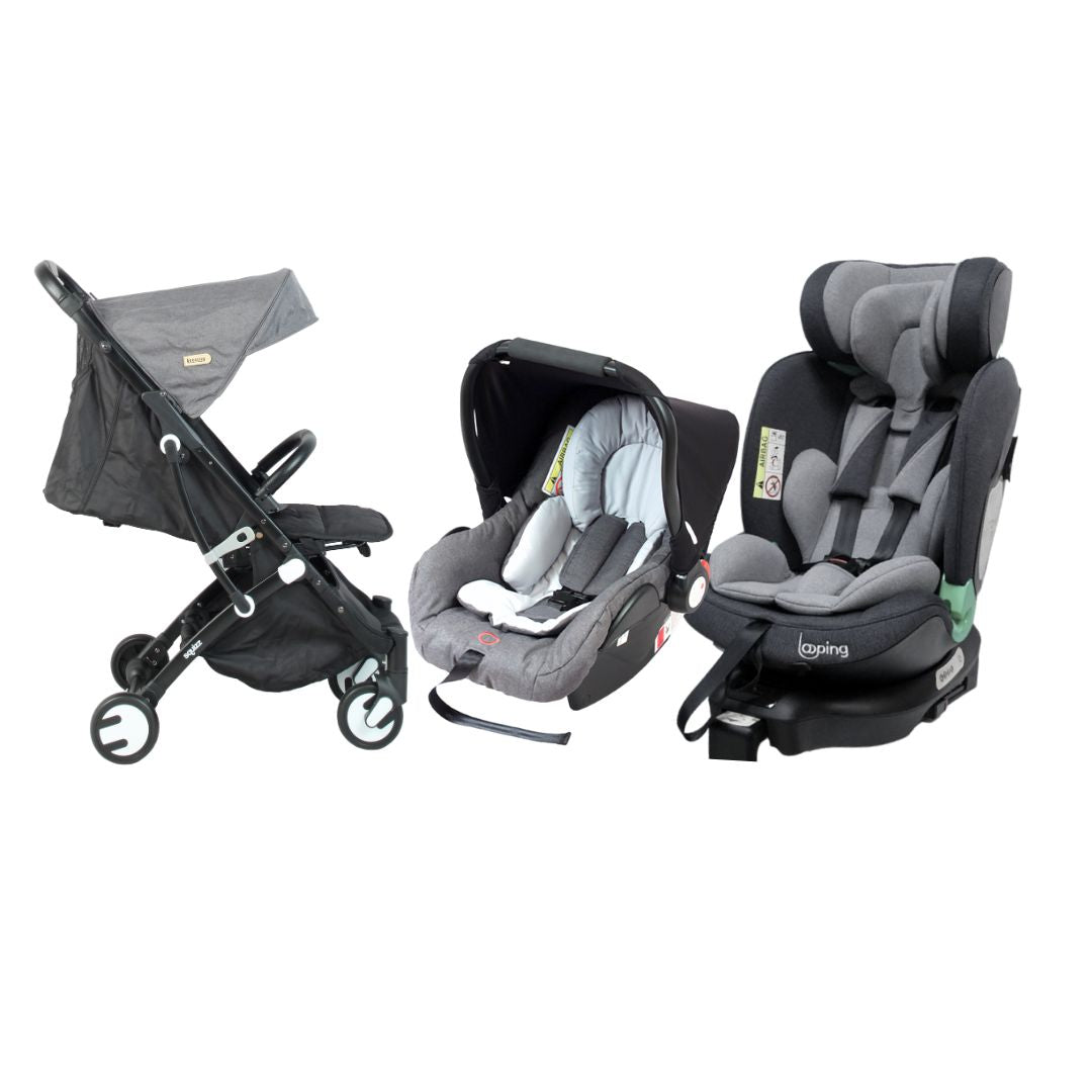 Bundle Squizz 3 Travel System+I-size 360 Carseat