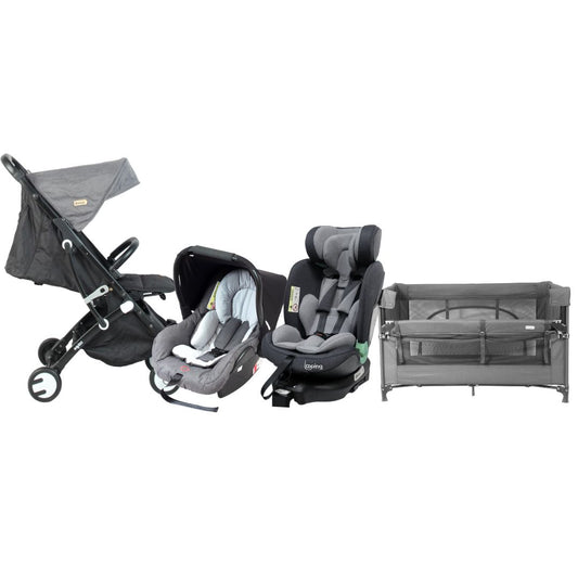 Bundle Squizz 3 Travel System + I -Size 360 Carseat + Pack and Play