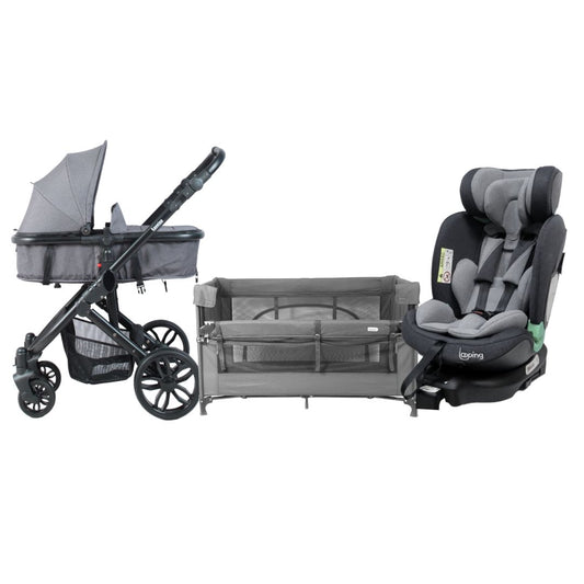 Bundle Sydney Stroller + I-size 360 Carseat +Pack and Play