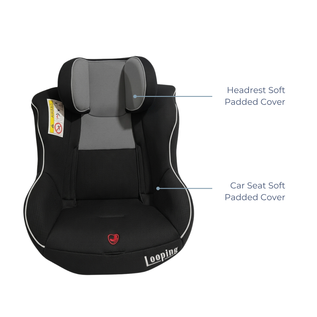 Rotative Car Seat Soft Padded Covers