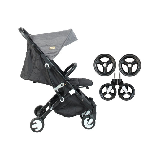 Bundle Squizz 3 Stroller +Big Wheels